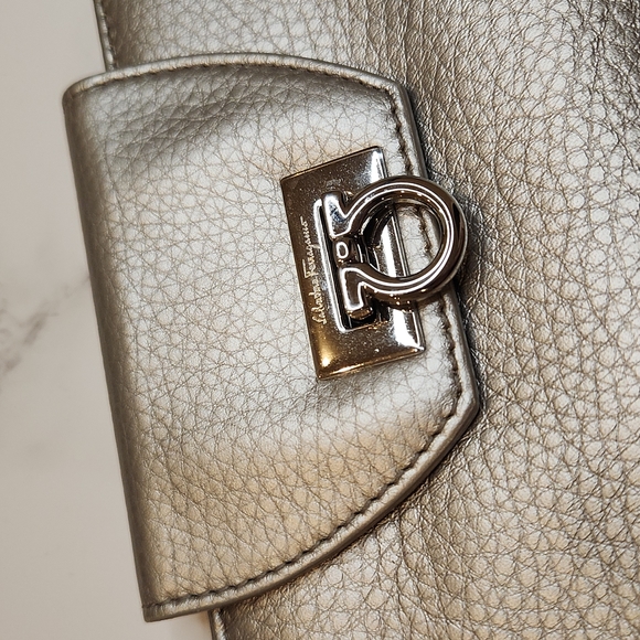 Authentic Salvatore Ferragamo Long Wallet - Picture 2 of 12